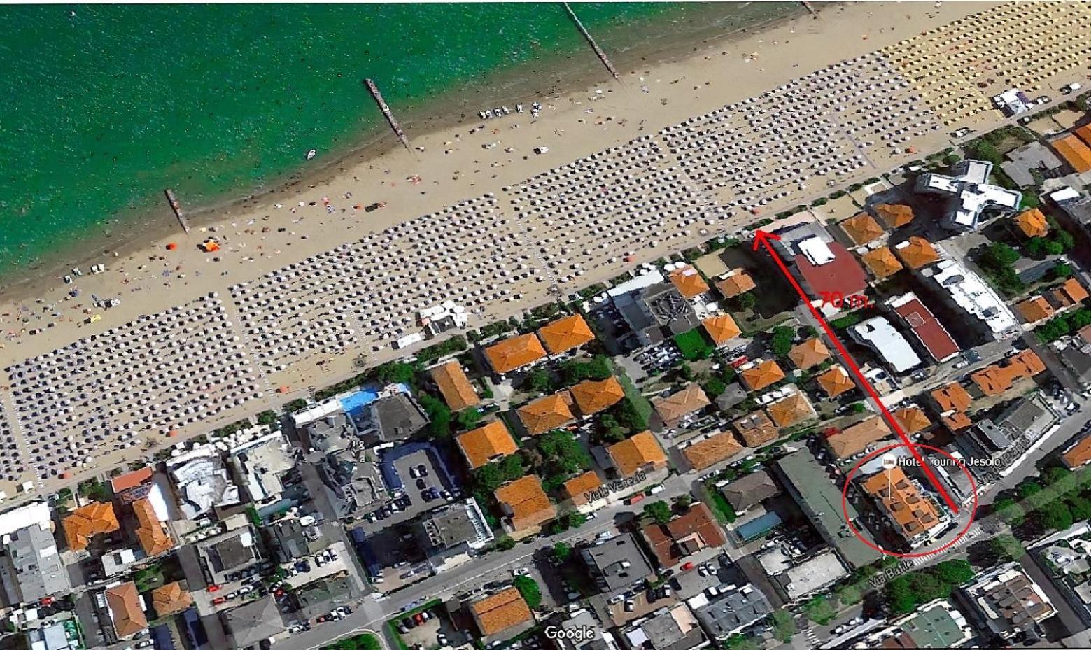 Hotel Touring Jesolo Extérieur photo